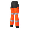 Pantalon haute visibilité orange