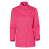 Veste cuisine femme rose