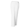 Pantalon cuisine blanc femme