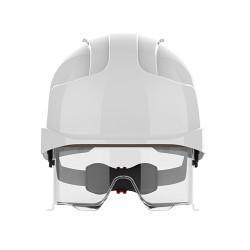 Casque securite avec surlunette