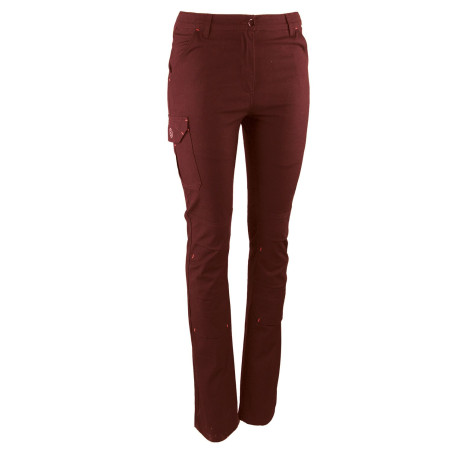 Pantalon professionnel femme bordeaux Pantalon professionnel femme bordeaux