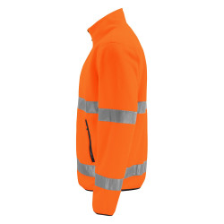 veste polaire haute visibilité