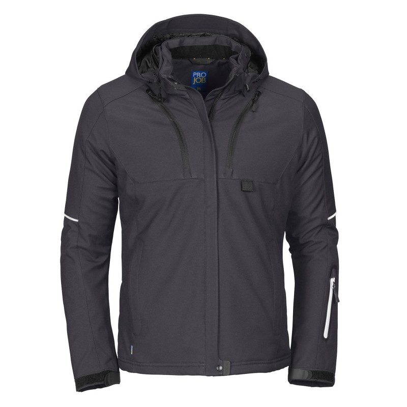 veste travail grise pour femme