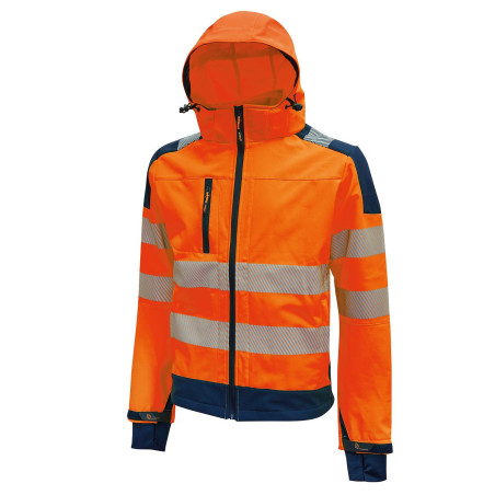 Veste haute visibilité orange