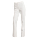 Pantalon professionnel blanc bootcut