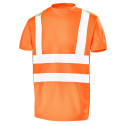 T-shirt Haute visibilité orange petit prix