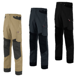 Pantalon travail Ripstop poches volantes Homme