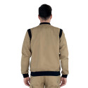 Bomber travail stretch Homme camel