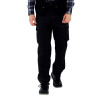 pantalon travail chevron noir homme