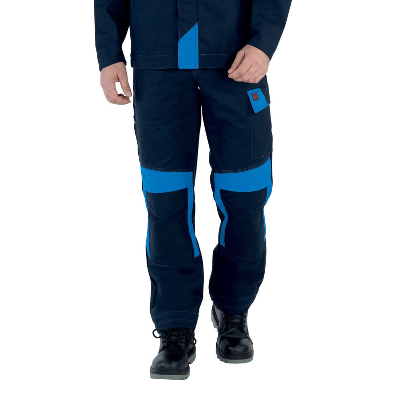 Pantalon professionnel poches genoux 