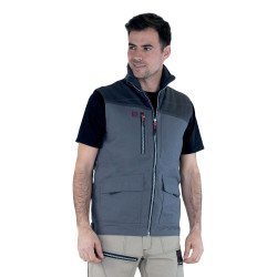 Gilet travail chaud sans manches mixte
