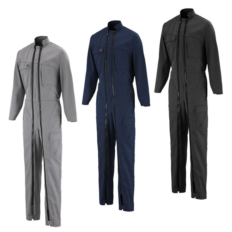 Combinaison de travail Rondelle 2 zips gris - LMA - Taille L | Leroy Merlin Combinaison de travail Rondelle 2 zips gris - LMA - Taille L | Leroy Merlin