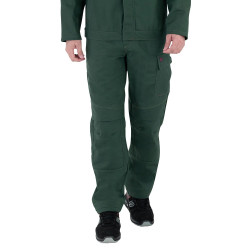 pantalon travail vert