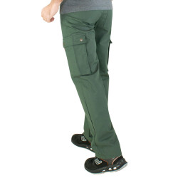 Pantalon professionnel vert