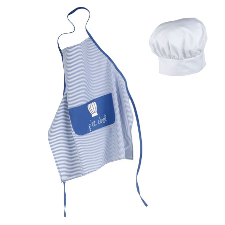 tablier cuisine enfant avec toque