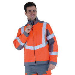 Blouson hivi orange