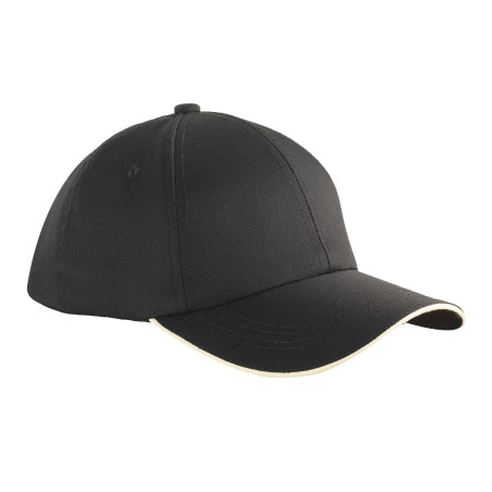 Casquette cuisine noire