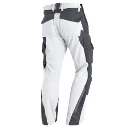 pantalon peintre blanc homme