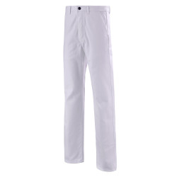 pantalon peintre blanc pas cher