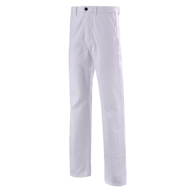 pantalon peintre blanc pas cher