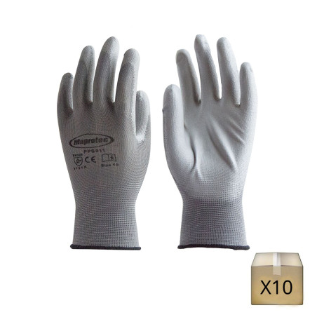 Sans Marque Gants de travail - Protection Générale - Bleu à prix pas cher