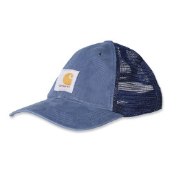 Casquette travail bleue