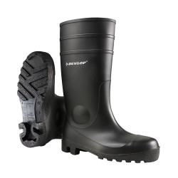 Bottes de sécurité pas cher noires S5 SRA Dunlop