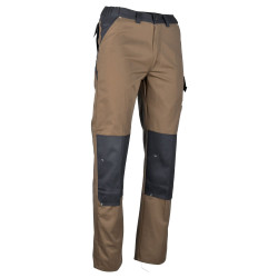 Pantalon travail marron