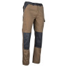 Pantalon travail marron