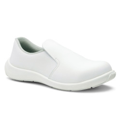 mocassin de cuisine femme blanc