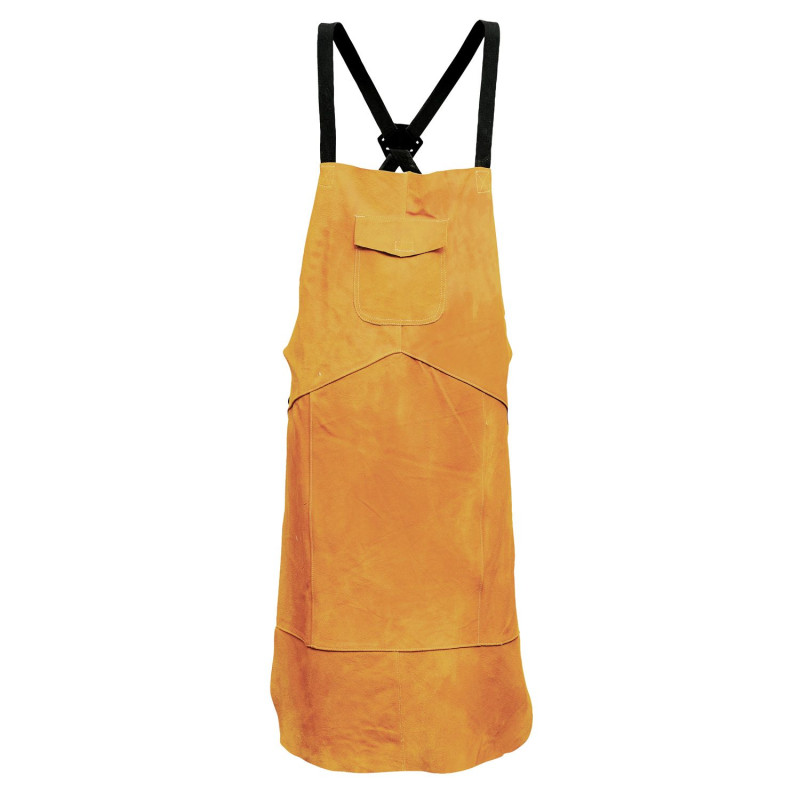 Tablier de soudage professionnel en cuir de vache pour protéger les  vêtements de menuisier forgeron de jardin