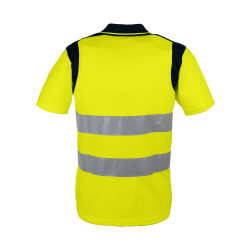 Polo haute visibilité jaune
