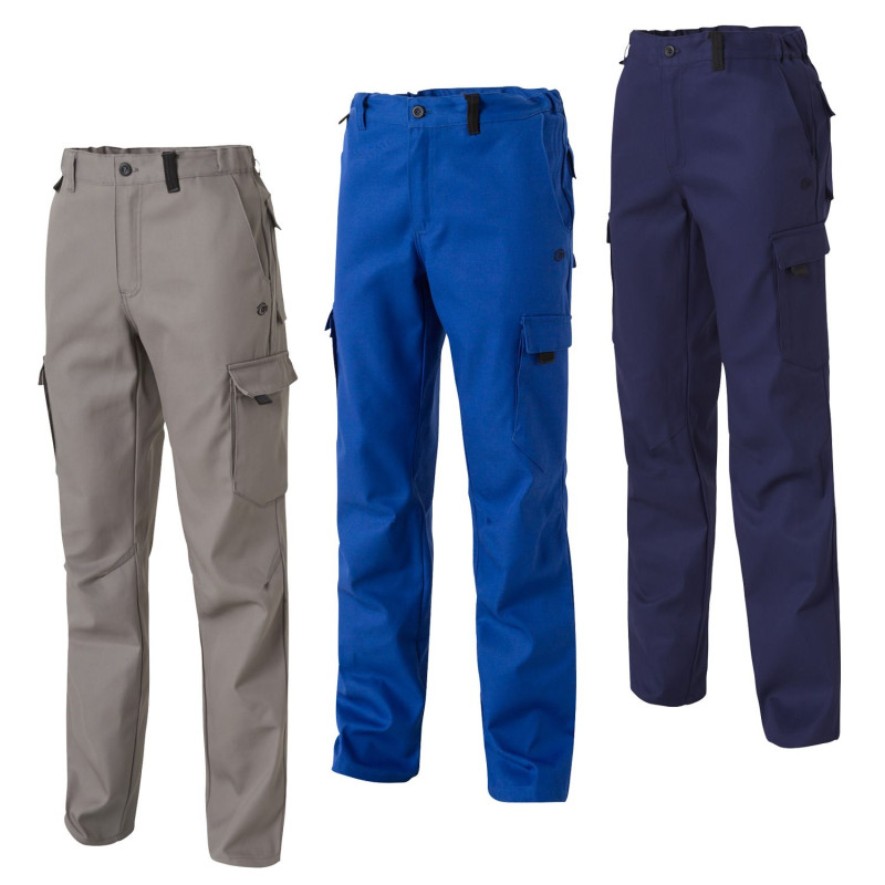 Pantalon de travail LMA Ciment Bleu foncé Bleu foncé - Cdiscount  Prêt-à-Porter