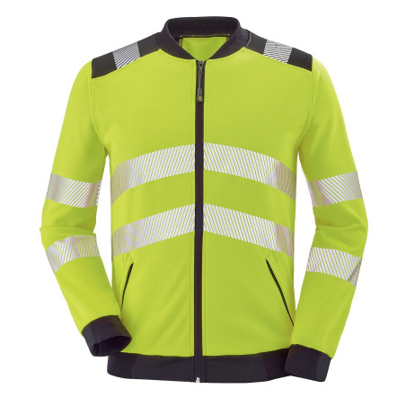 Sweat de travail jaune fluo