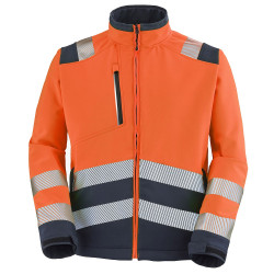 veste haute visibilité orange