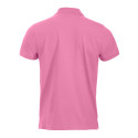 polo travail homme rose 