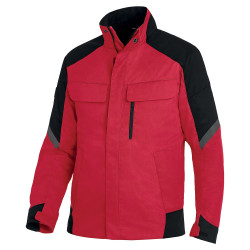 Veste de travail rouge