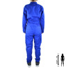 Combinaison professionnelle double fermeture femme