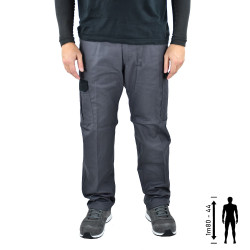 Pantalon de travail multipoches jardin vert Scie - LMA