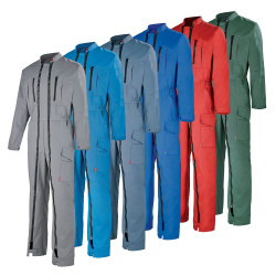 Combinaison travail double zip