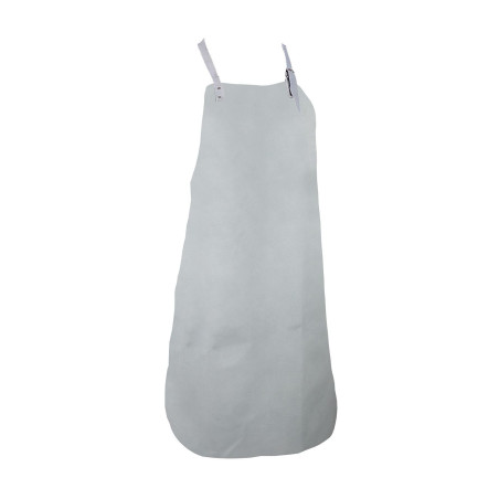 Tablier de soudeur en cuir gris