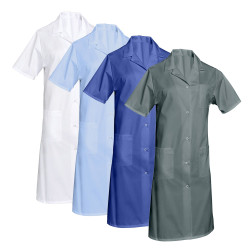 Blouse médicale longue femme