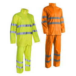 tenue haute visibilité imperméable