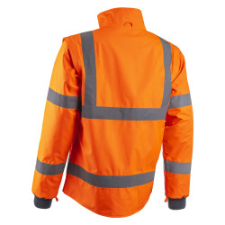 Veste haute visibilité orange