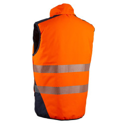 Gilet travail fluo