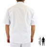veste cuisine manches courtes