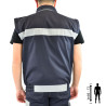 gilet travail homme