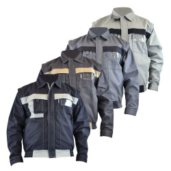 blouson travail manches amovibles