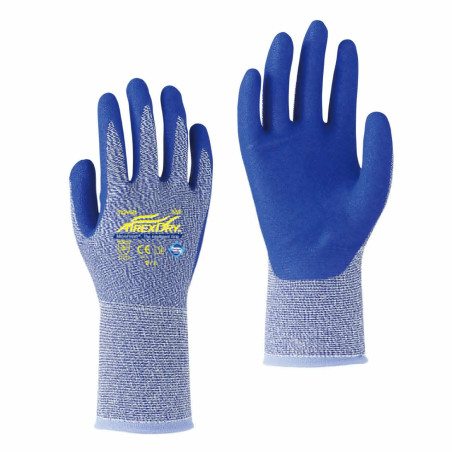 Gants de travail anti-chaleur nitrile HOT GLOVE taille 7 ou 9