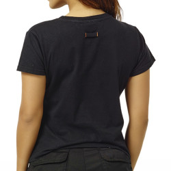 Tee shirt professionnel femme noir